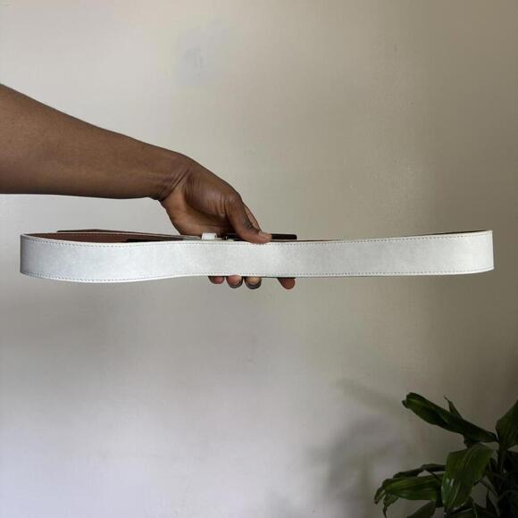 Vintage Nike Golf genuine leather white‎ belt Size 42 main image 4
